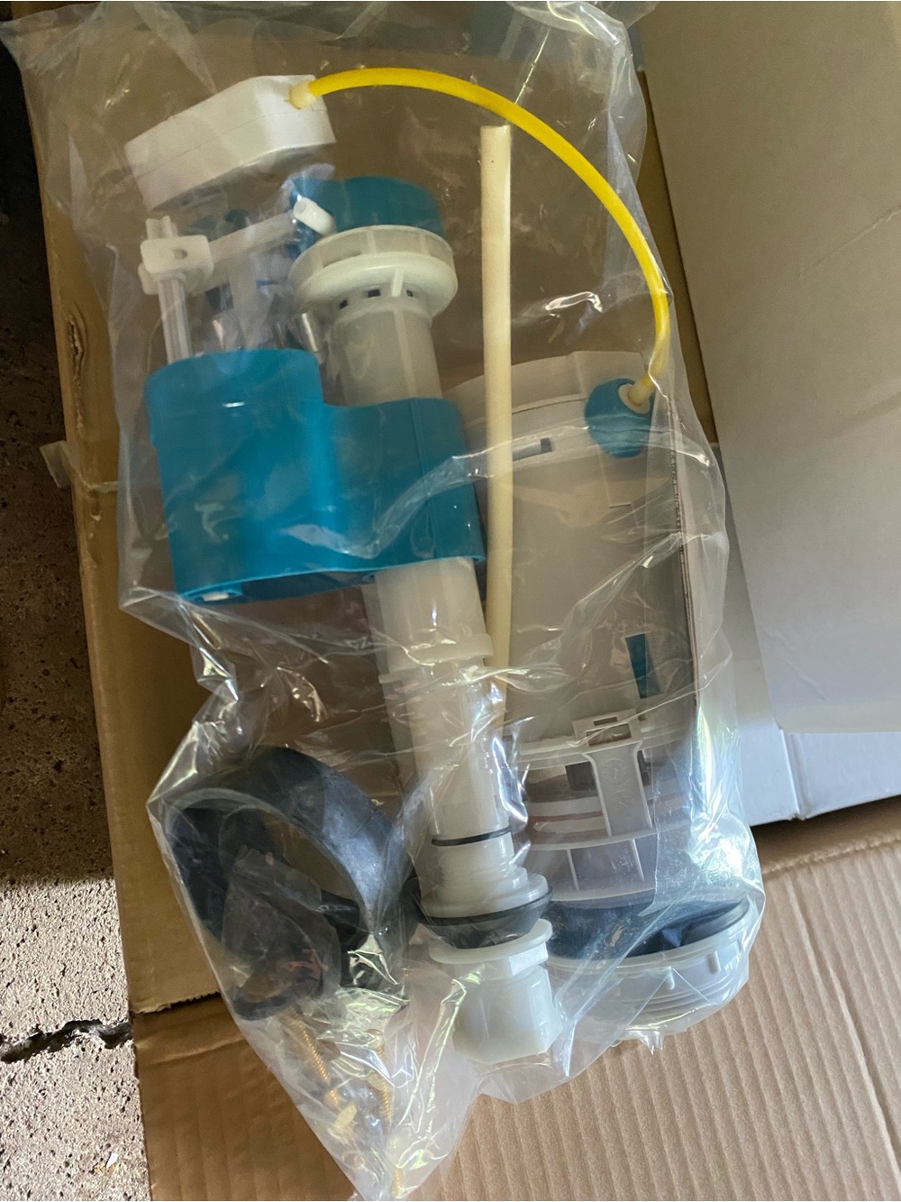 EcoFlush Dual Flush Conversion Toilet Repair Kit - Flush Assembly